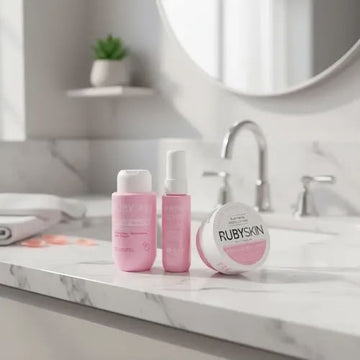 RUBY SKIN TRAVEL BODY CARE SET