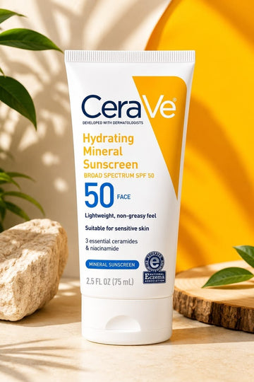 CERAVE HYDRATING MINERAL SUNSCREEN 50SPF