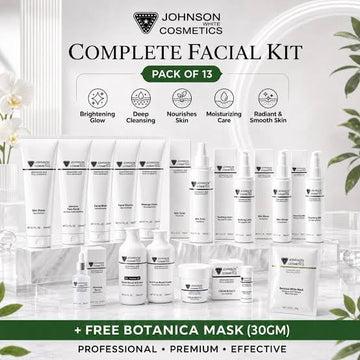 JOHSON WHITE FAICIAL KIT YOU CAN GET ONE PIECE AS WELL