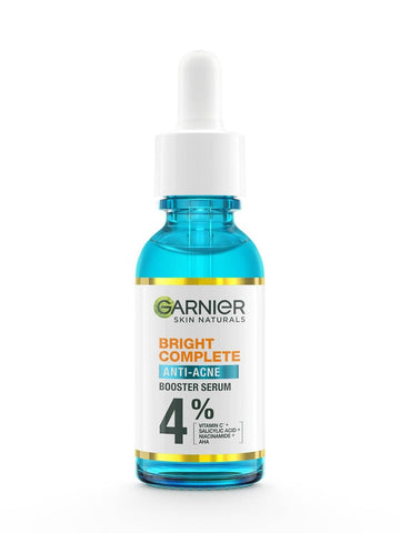 GARNIER SKIN NATURALS BRIGHT COMPLETE ANTI-ACNE BOOSTER SERUM