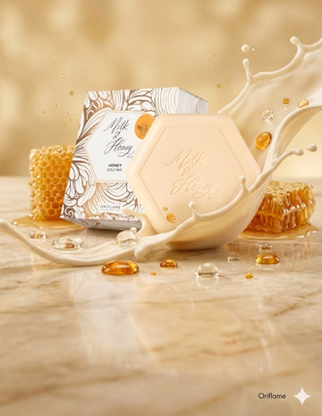 ORIFLAME MILK  & HONEY GOLD SMOOTHING SUGAR SOPE