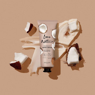 ORIFLAME LOVE NATURE NOURISHING HAND CREAM WITH ORGANIC COCONUT OLI