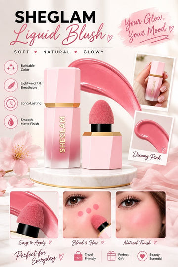 SHEGLAM LIQUID BLUSH