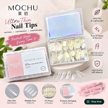 MOCHU THIN ULTRA NAIL TIPS BOXX