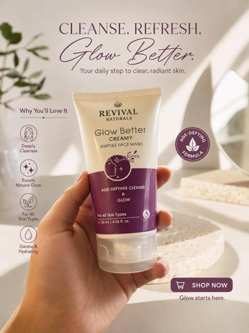 REVIVAL NATURALS CREAMY FACE WASH