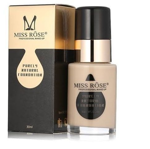 MISS ROSE PURELY NATURAL FONDATION  30ml