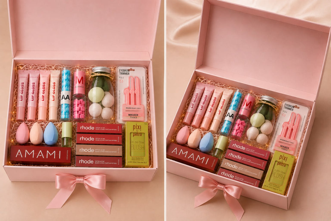 BEAUTY ESSENTIALS – COMPLETE SELF-CARE GIFT BUNDLE